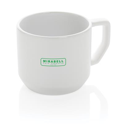 Taza personalizada de cerámica moderna